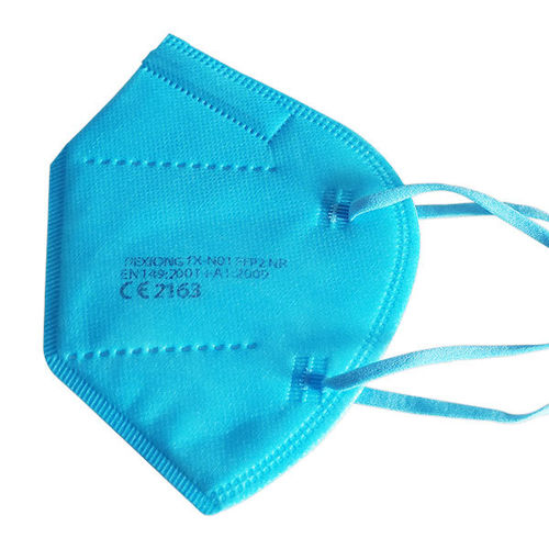 FFP2 Schutzmaske mit CE 95% Filter Farbe blau