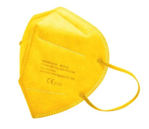 FFP2 Schutzmaske mit CE 95% Filter Farbe gelb